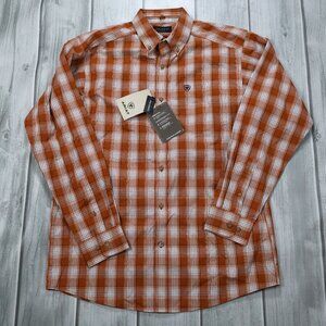 NEW Ariat Pro Series Classic Fit Julius Button Down Men’s Long Sleeve Shirt